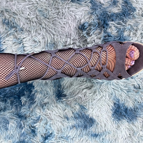 G by GUESS Dusty Blue Wedges - Picture 2 of 6